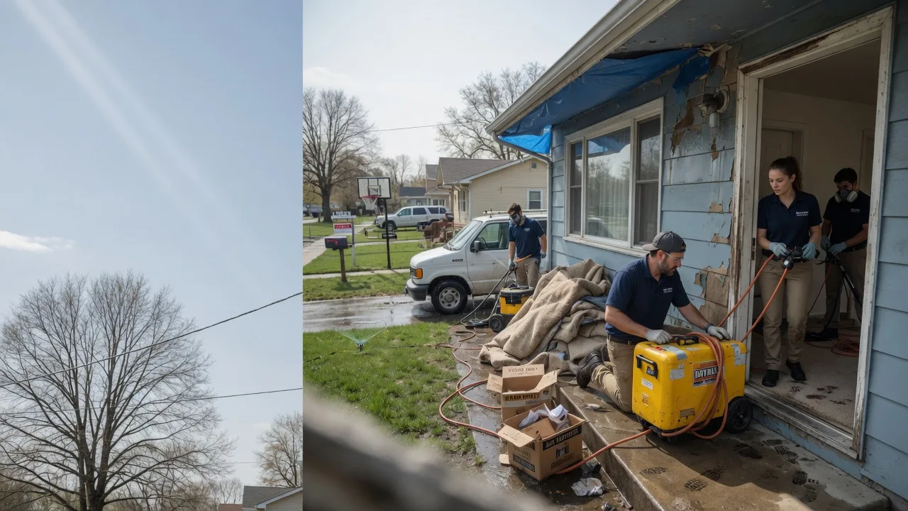 Basement Flood Cleanup in Redfield, SD near me